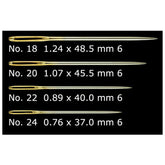 Gold Eye Chenille Needles (No. 22)